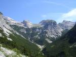 Unbenannter Gipfel  (P. 2526) - Von l.n.r.: Rauhkarlspitze-P. 2526-Moserkarspitze-KÃ¼hkarlspitze