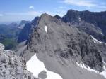 Moserkarspitze - Moserkarspitze vom unbenannten Gipfel aus gesehen