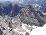Grabenkarspitze - Grabenkarspitze von der Ã¶stl. Karwendelspitze aus gesehen
