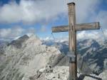 Kaskarspitze (Normalweg) - Gipfelblick zu den Praxmarerkarspitzen