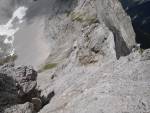 JÃ¤gerkarlspitze Ã¼ber NW-Grat - Abstieg am NW- Grat, Karwendelbruch ist garantiert